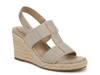 Tallulah Espadrille Wedge Sandal Light Gold view