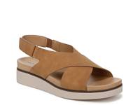 Georgina Wedge Sandal Dark Brown view
