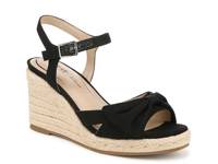 Tahlia Espadrille Wedge Sandal Black view