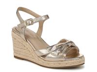Tahlia Espadrille Wedge Sandal Gold Metallic view