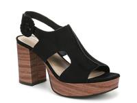 Audra Platform Sandal Black view