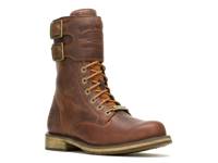 Vintage Moto Tall Boot Dark Brown view