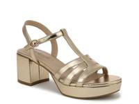 Rio Platform Sandal Gold Metallic view