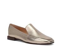 Claire Venetian Loafer Gold Leather view