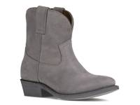 Billy Western Bootie Ash Blue Suede view
