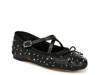 Zuri Stud Ballet Flat Black view