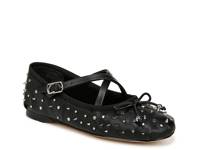Zuri Stud Ballet Flat Black view