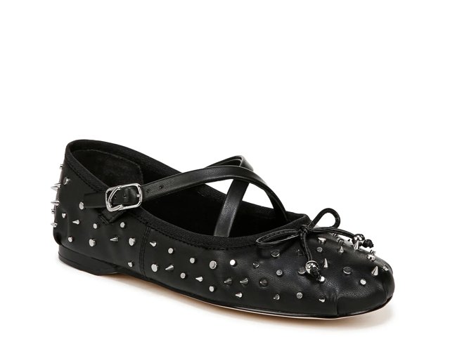 Zuri Stud Ballet Flat