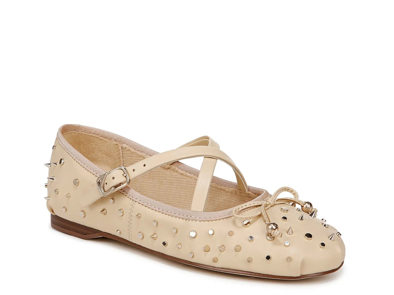 Zuri Stud Ballet Flat