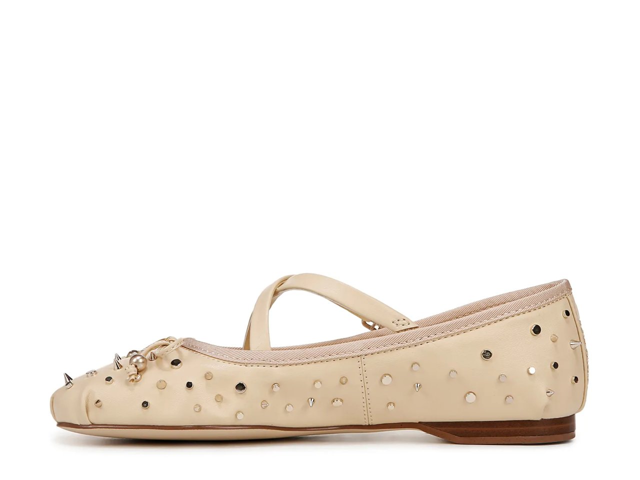 Zuri Stud Ballet Flat