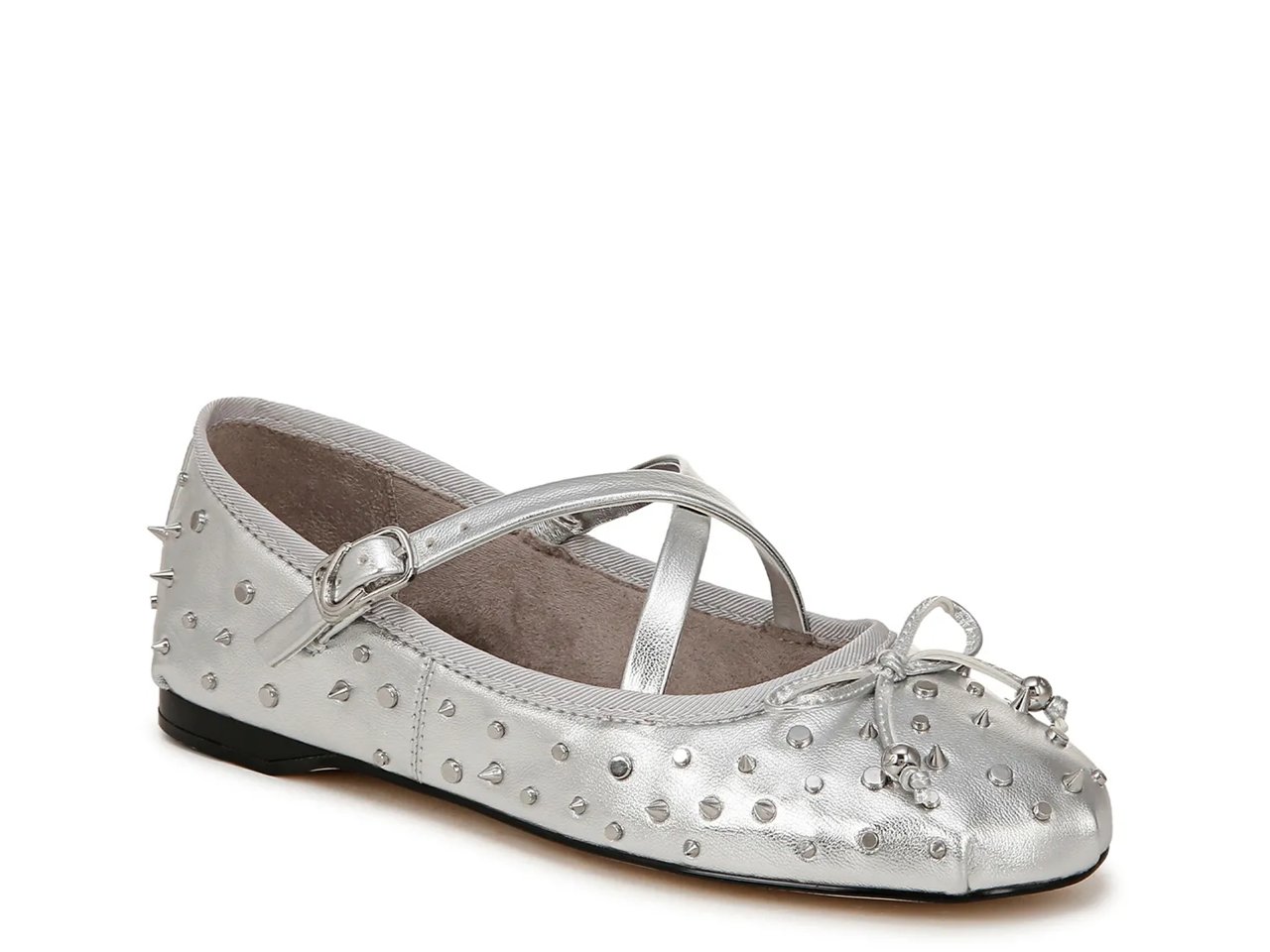 Zuri Stud Ballet Flat