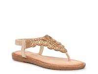 Parry Sandal Gold Metallic view