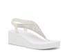Talenti Wedge Sandal White view