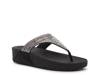 Vosne Wedge Sandal Black view