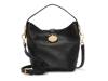 Ezrah Leather Hobo Bag Black view