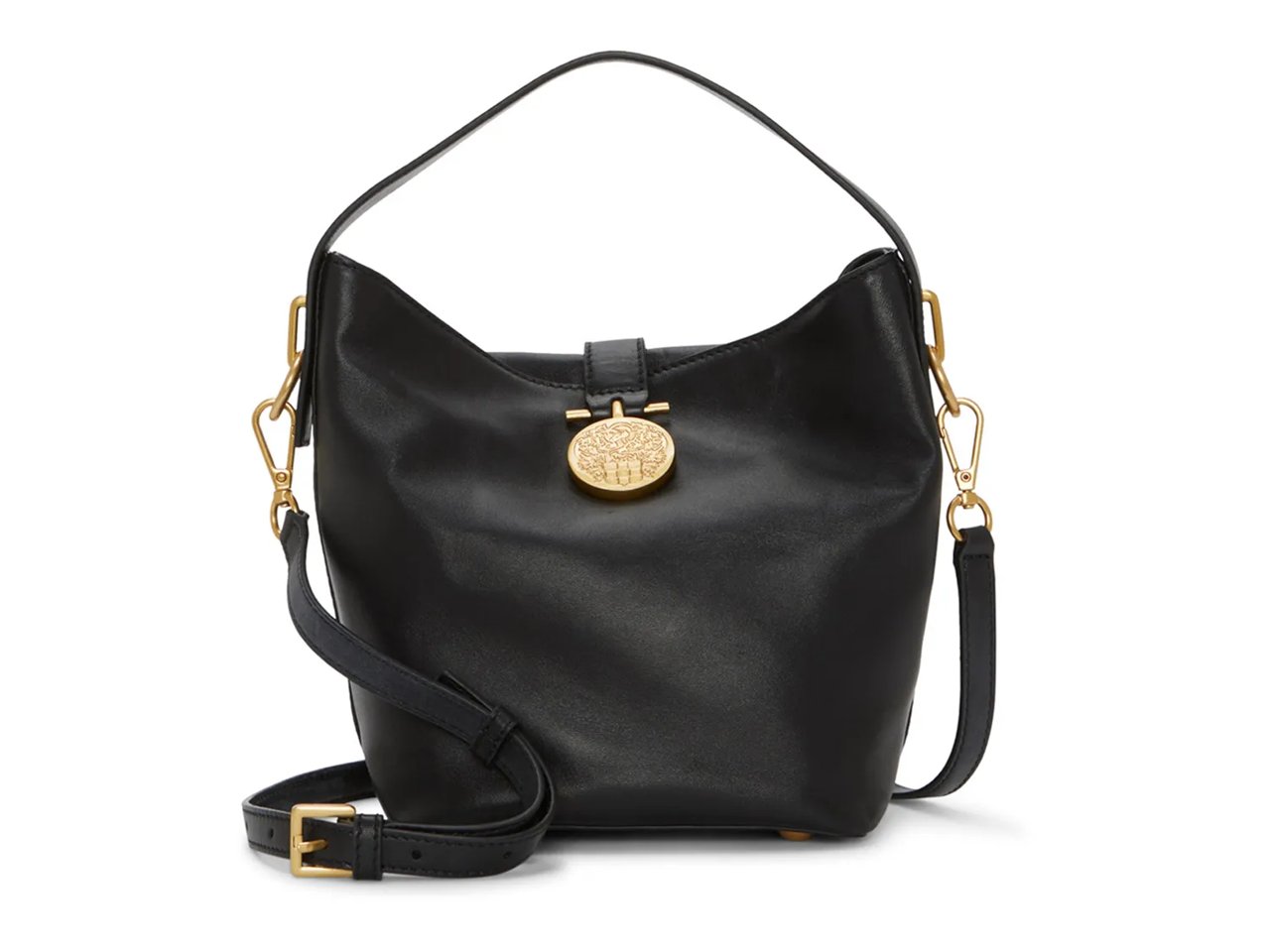 Ezrah Leather Hobo Bag