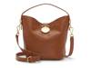Ezrah Leather Hobo Bag Caramel view