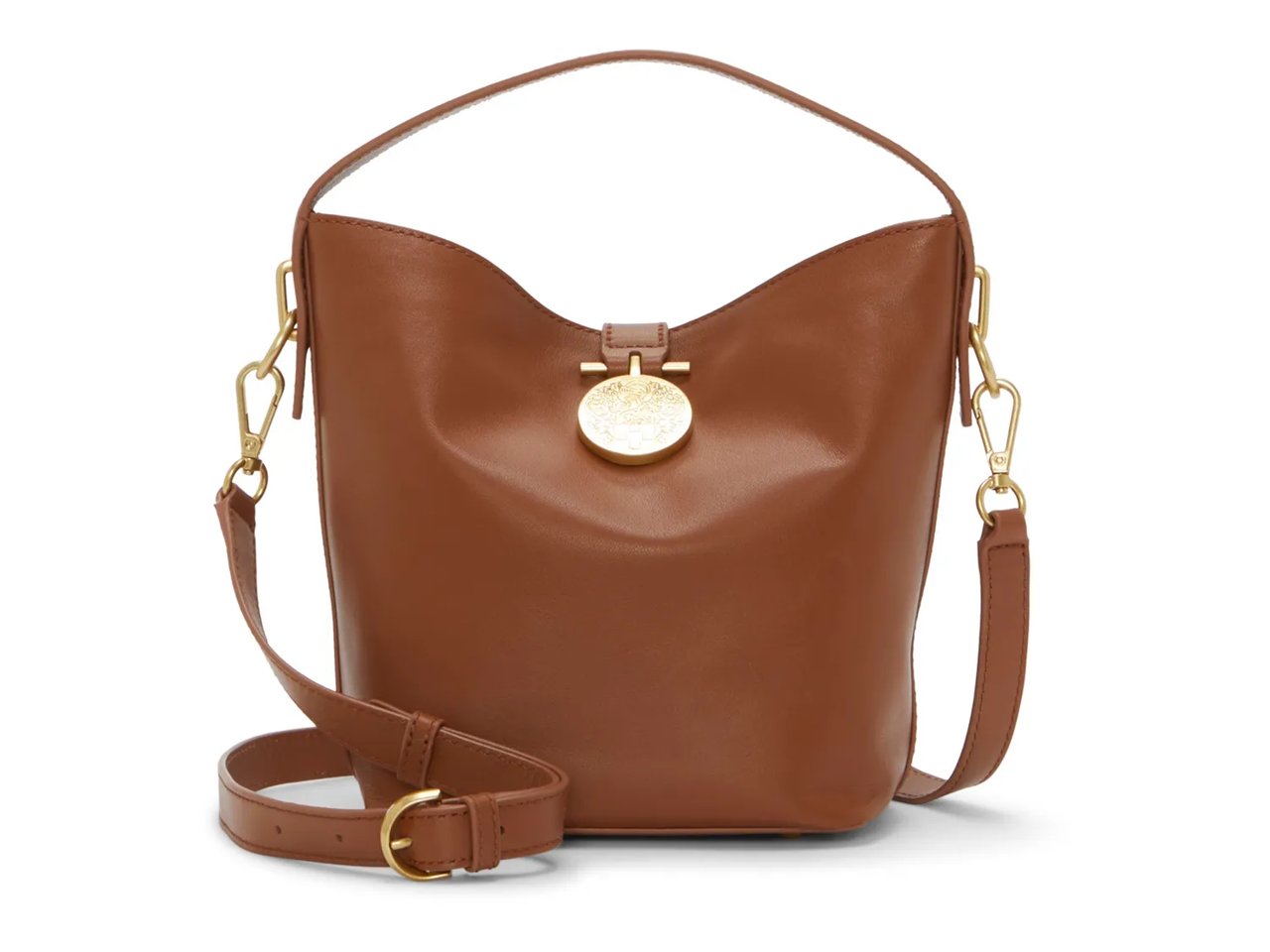 Ezrah Leather Hobo Bag