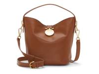 Ezrah Leather Hobo Bag Caramel view