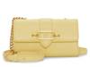 Fenel Leather Clutch Yellow view