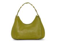 Galit Leather Shoulder Bag Green view