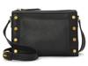 Lisha Leather Crossbody Bag Black view