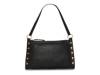 Lisha Leather Shoulder Bag Black view
