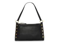 Lisha Leather Shoulder Bag Black view