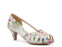 Emery Pump Multicolor Floral Print view