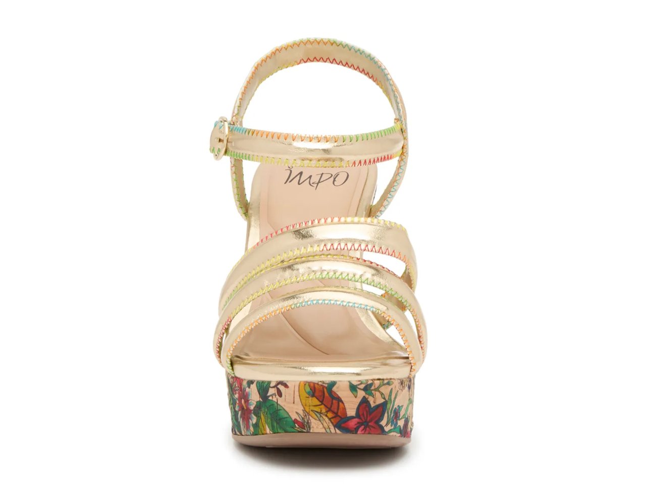 Olive Platform Sandal