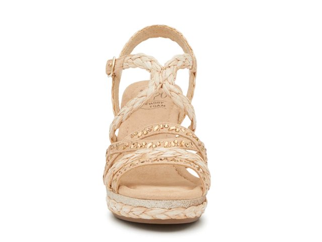 Odette Wedge Sandal