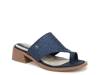 Sia Toe Loop Sandal Blue view