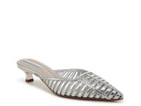 Marlina Mule Silver view
