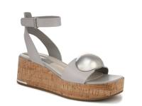 Taysha Wedge Sandal Grey view