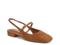 Destin Mary Jane Flat Cognac Suede view