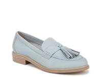 Carolyn Loafer Light Blue Leather view