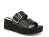 Taziana Espadrille Wedge Sandal Black view