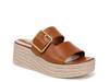 Taziana Espadrille Wedge Sandal Dark Brown view