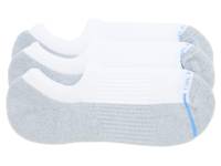 Men's Liner Compression Ankle Socks - 3 Pack White view