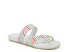 Estella Sandal White/Multicolor Stripes view