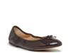 Felicia Ballet Flat Dark Brown Patent Leather view