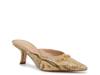 Brynne Mule Tan/Brown Snake Print Leather view