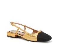 Kara Flat Gold Metallic view