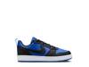 Court Borough Low Recraft Sneaker - Kids' Black/Blue view