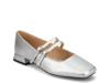 Gredah Mary Jane Silver Metallic view