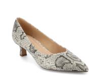 Pammie Pump Grey/White Snake Print view