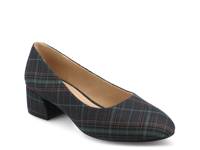 Saarii Pump Navy Plaid view