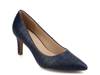 Scylee Pump Blue Croc Print view