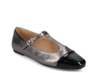 Theah Mary Jane Flat Pewter Metallic view