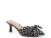 Jadot Mule Black/White Polka Dot Print view